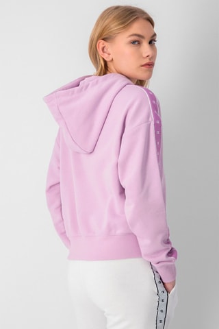 Sweat à capuche Mauve