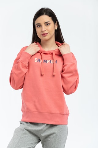 Sweat à capuche Rose