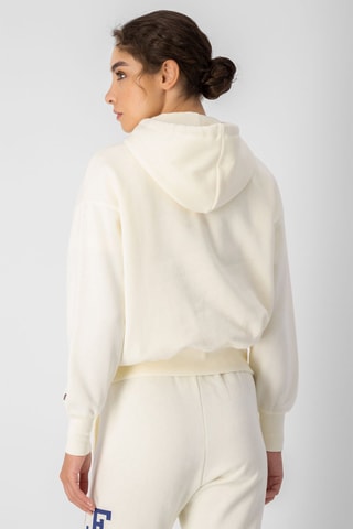 Sweat à capuche Ecru