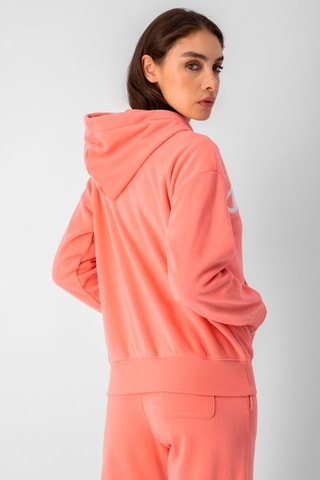 Sweat à capuche Corail