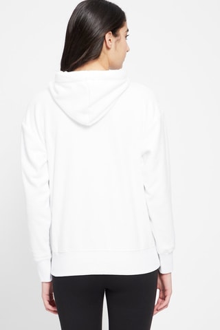 Sweat à capuche Blanc