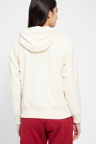 Sweat à capuche Ecru