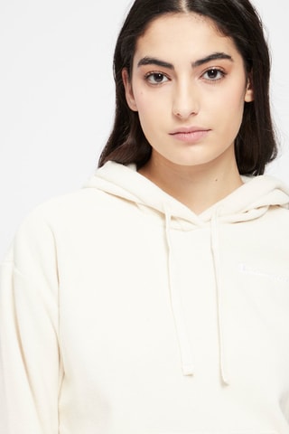 Sweat à capuche Ecru