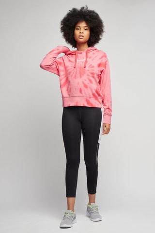 Sweat tie and dye Rose et rouge