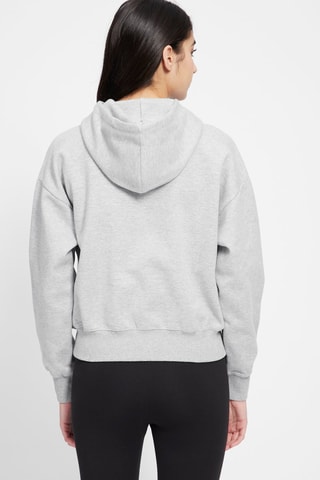 Sweat à capuche Gris clair chiné