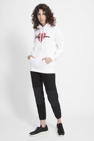 Sweat à capuche Blanc