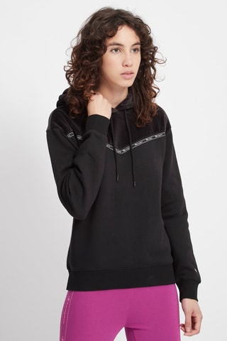 Sweat bi-matière Noir