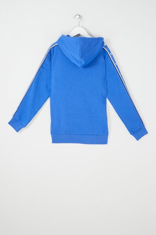 Sweat à capuche Bleu cobalt