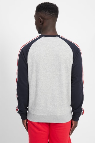 Sweat Bleu marine et gris clair chiné