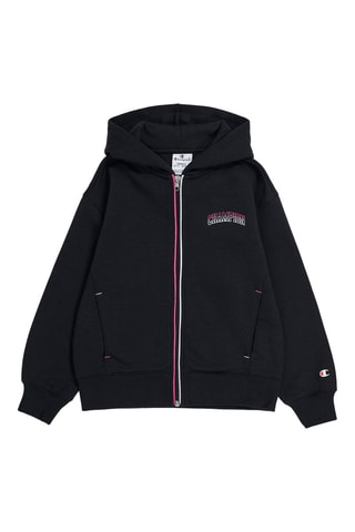 Sweat à capuche Color Punch Noir