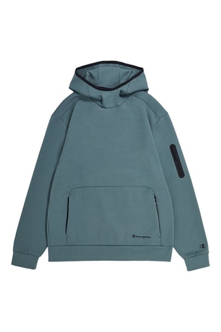 Sweat à capuche American Tech Bleu-gris