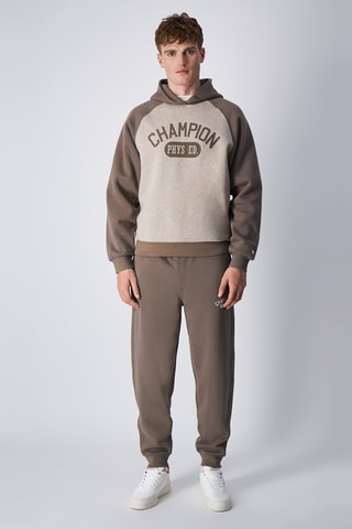 Sweat à capuche Champion Athletics Taupe et beige