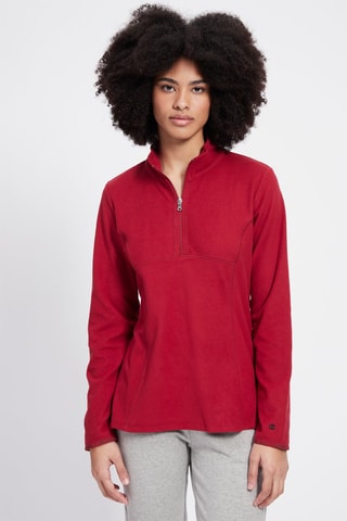 Sweat polaire Athletic Micro Polar Fleece - Rouge