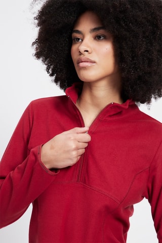 Sweat polaire Athletic Micro Polar Fleece - Rouge
