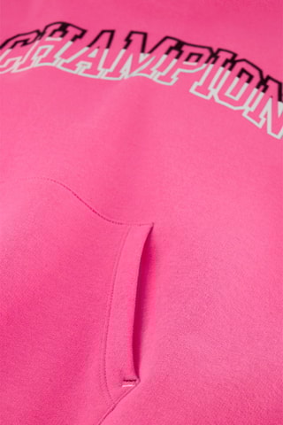 Sweat à capuche Color Punch Fuchsia