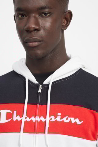 Sweat à capuche Blanc