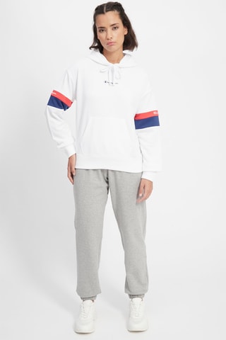 Sweat à capuche Blanc