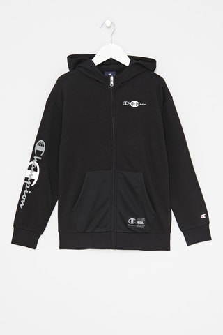 Sweat à capuche Basketball Noir