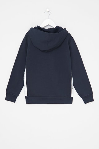 Sweat à capuche American Tape Bleu marine