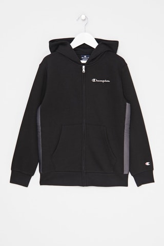 Sweat à capuche American Tape Noir