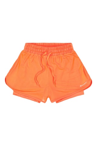 Short taille haute Orange