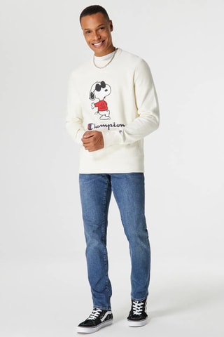 Sweat Snoopy Snoopy et Les Peanuts - Blanc