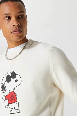 Sweat Snoopy Snoopy et Les Peanuts - Blanc