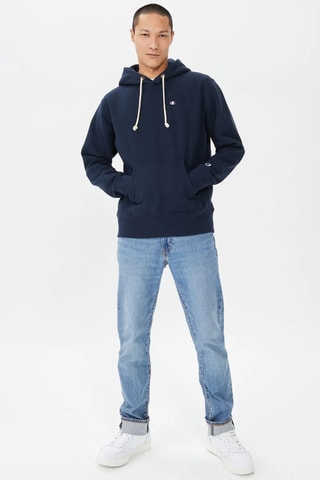 Sweat à capuche - Bleu marine