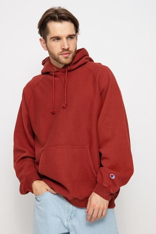 Sweat à capuche - Rouge brique