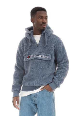 Sweat à capuche - Bleu
