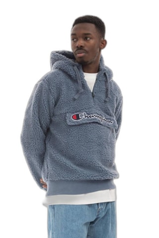 Sweat à capuche - Bleu