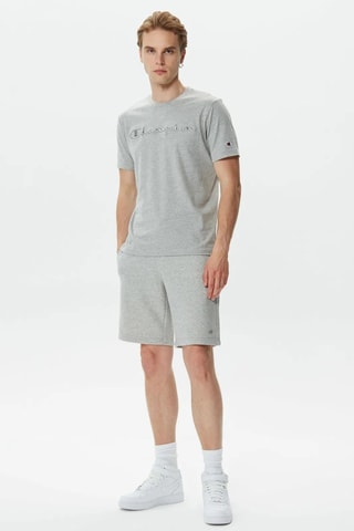 T-shirt - Gemêleerd Lichtgrijs
