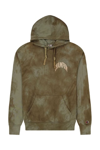 Sweat tie and dye - Kaki et marron