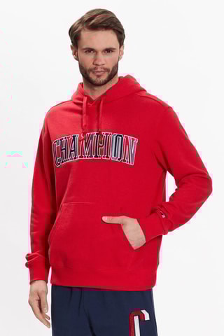 Sweat à capuche - Rouge