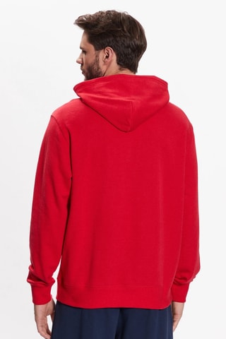 Sweat à capuche - Rouge