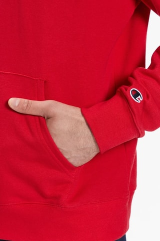 Sweat à capuche - Rouge