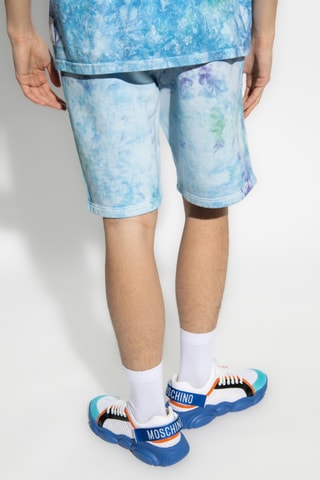 Bermuda tie and dye - Bleu
