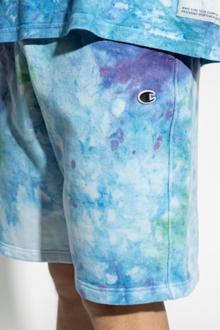 Bermuda tie and dye - Bleu