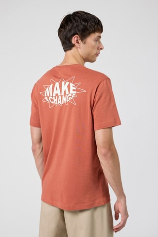 T-shirt - Roestbruin