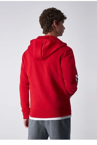 Sweat à capuche - Rouge 