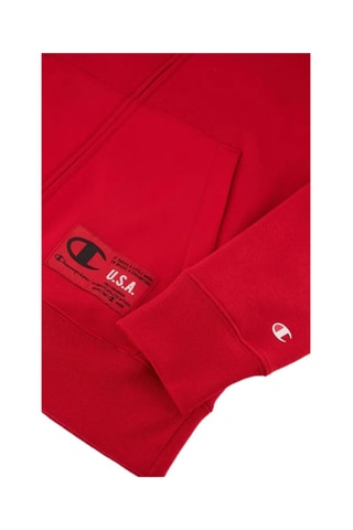Sweat à capuche - Rouge 
