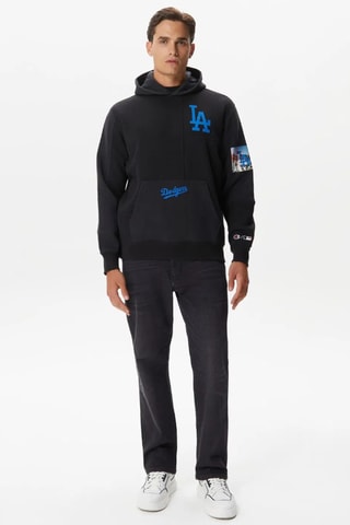 Sweat à capuche Dodgers Los Angels - Noir