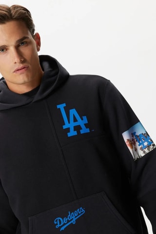 Sweat à capuche Dodgers Los Angels - Noir
