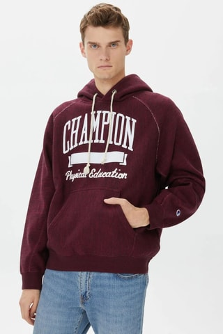 Sweat à capuche - Bordeaux