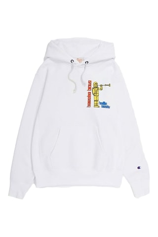 Sweat à capuche - Blanc