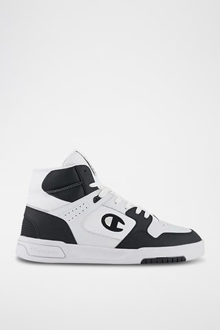 Baskets montantes en cuir - Blanc