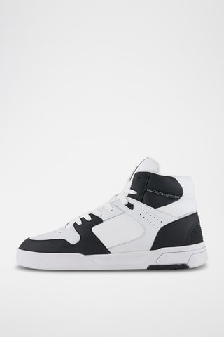 Baskets montantes en cuir - Blanc
