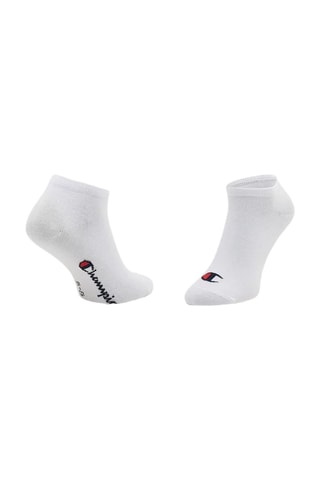 3 paires de socquettes - Blanc, bleu marine et gris foncé chiné