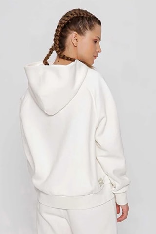 Sweat à capuche - Blanc