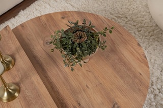 2 tables basses gigognes Orion  - 90 x 30 x 60/ 85 x 35 x 30 cm